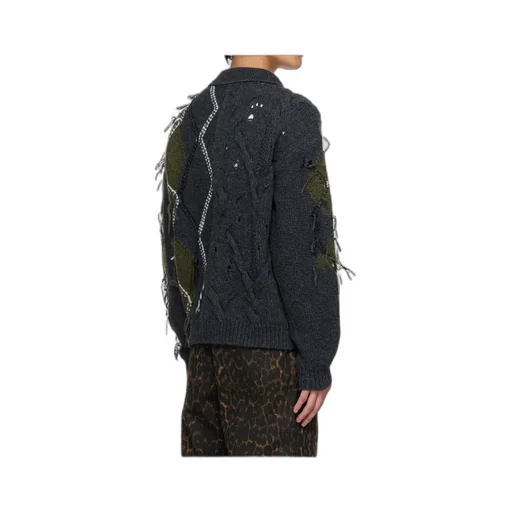 Argyle Fisherman Sweater