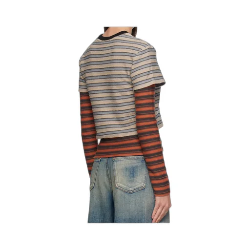 Striped Long Sleeve T-Shirt