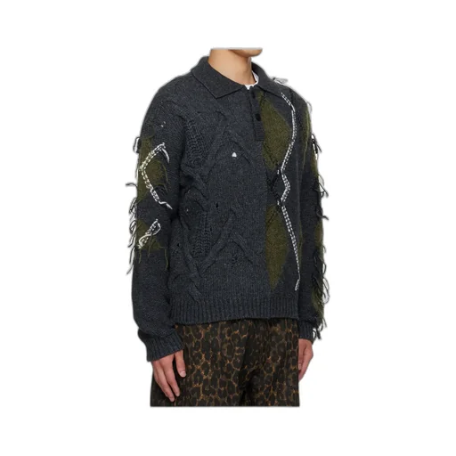 Argyle Fisherman Sweater