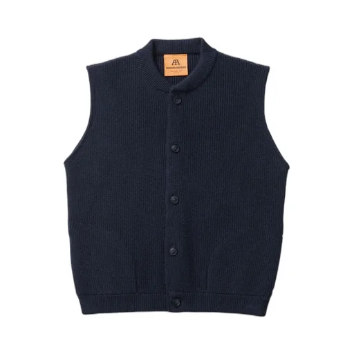 Knitted Cardigan Vest