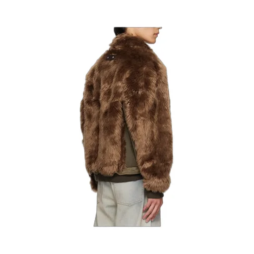 Faux Fur Bomber Jacket