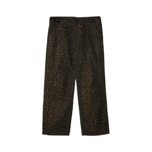 Crossover Carpenter Wide-Leg Jeans