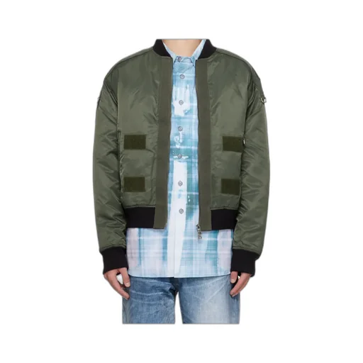 Flight Layered Washed Bomber Jacket