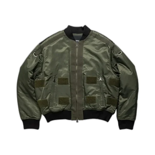 Flight Layered Washed Bomber Jacket