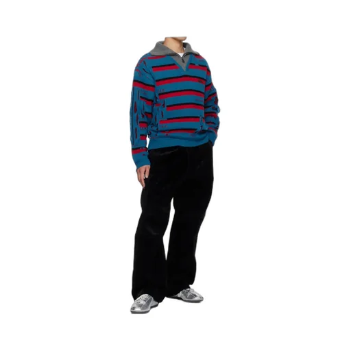 Crossover Carpenter Wide-Leg Track Pants