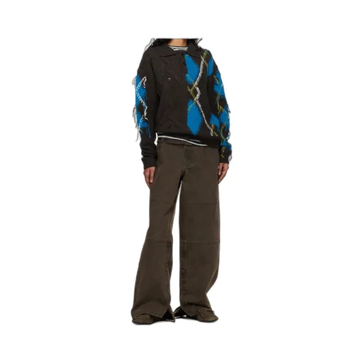 Folded Work Pants