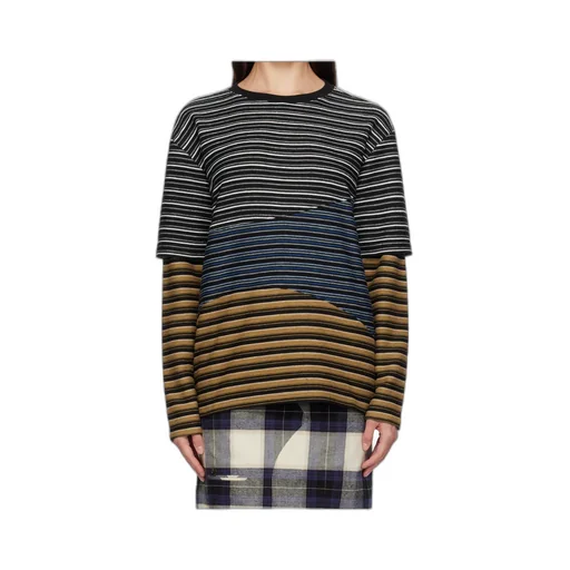Striped Layered T-Shirt