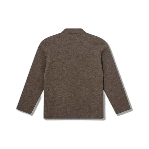 Lapel Long-Sleeved Sweater