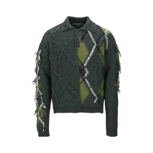 Argyle Fisherman Sweater