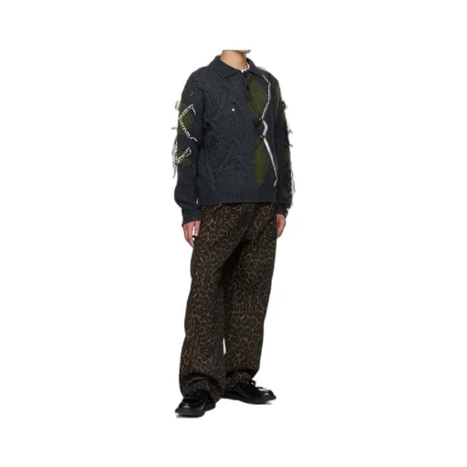 Argyle Fisherman Sweater