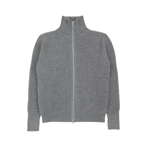 Long-Sleeved Knitted Cardigan