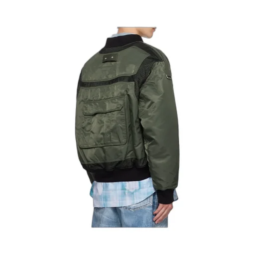 Flight Layered Washed Bomber Jacket