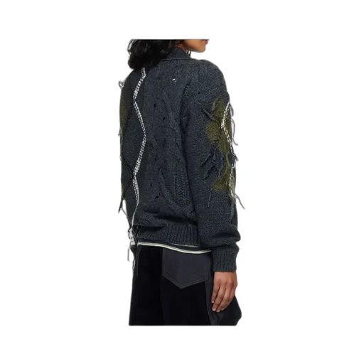 Argyle Fisherman Sweater