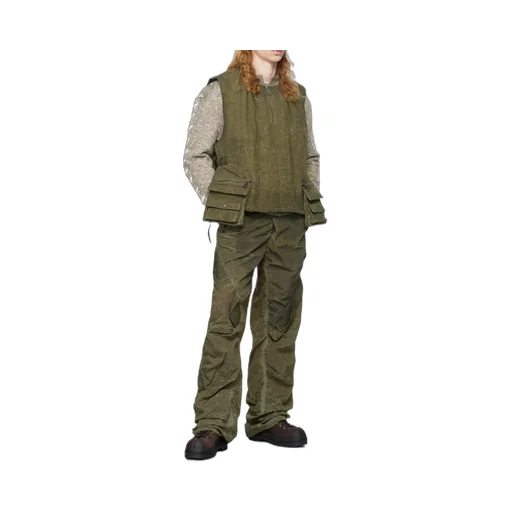 Wax-Coated Padded Vest