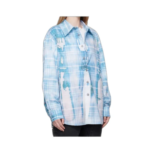 Trompe L'oeil Printed Check Shirt