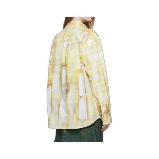 Trompe L'oeil Printed Check Shirt