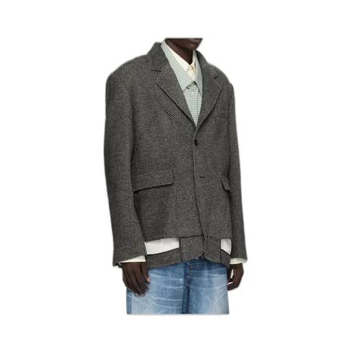 Inside Out Wool Blazer