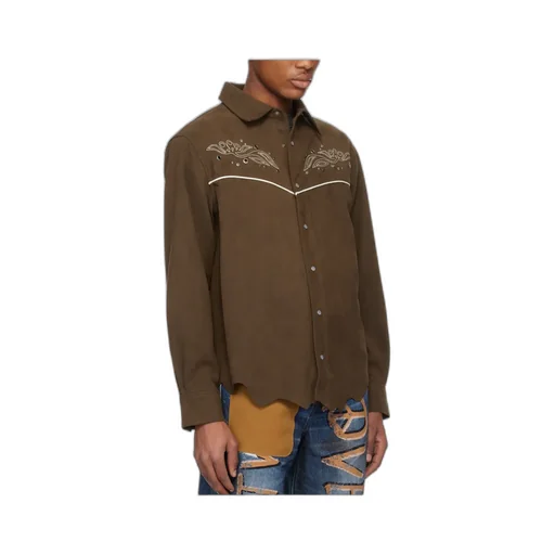 Embroidered Yoke Shirt