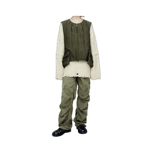 Wax-Coated Padded Vest