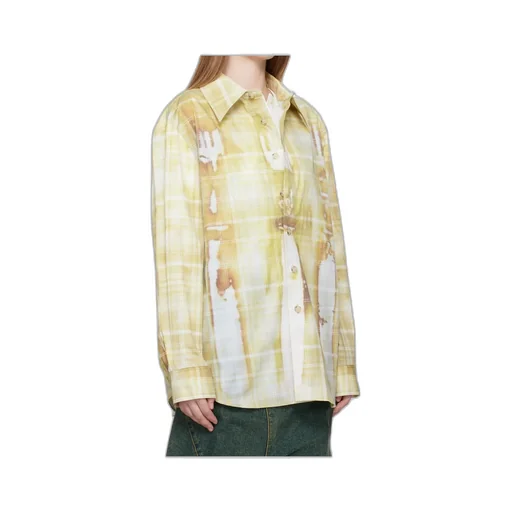 Trompe L'oeil Printed Check Shirt