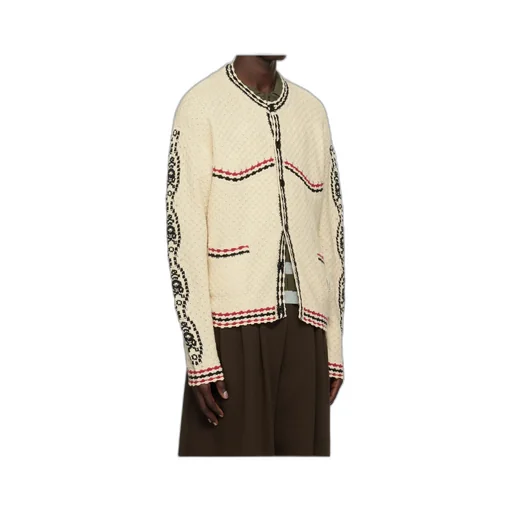 Fantasia Round-Neck Cardigan