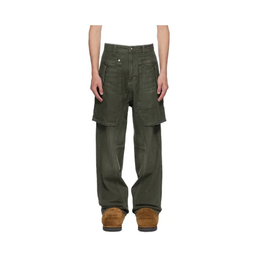 Raptor Layered Wide-Leg Jeans