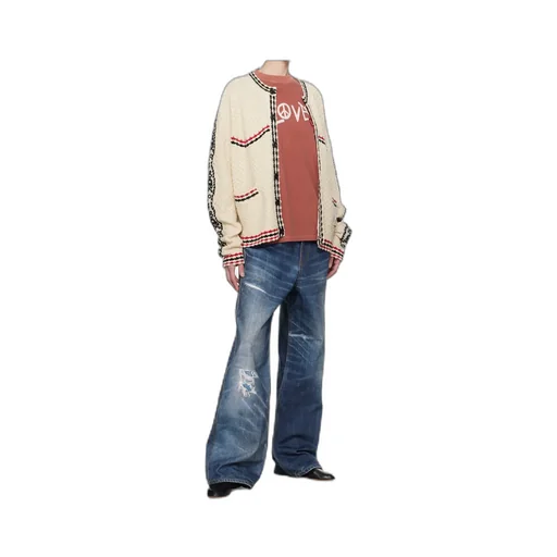Fantasia Round-Neck Cardigan