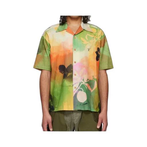 Rhino Tie Dye Print Shirt