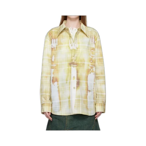 Trompe L'oeil Printed Check Shirt