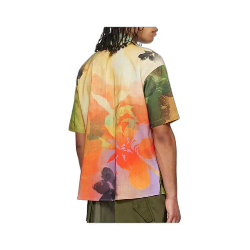 Rhino Tie Dye Print Shirt