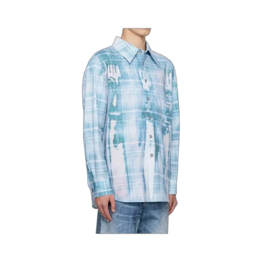 Trompe L'oeil Printed Check Shirt
