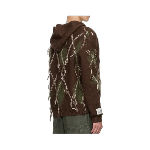 Diamond Bucket Zip Hoodie