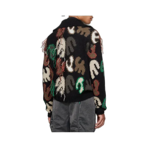 Rainbow Intarsia Sweater