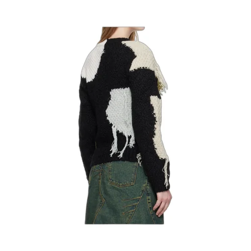Sylvia Abstract Patchwork Sweater