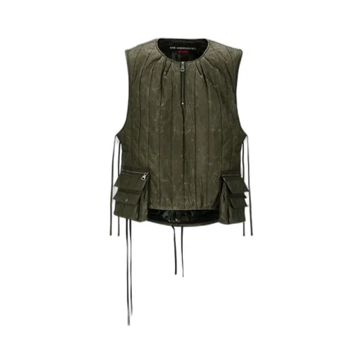 Wax-Coated Padded Vest