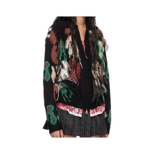 Rainbow Intarsia Sweater