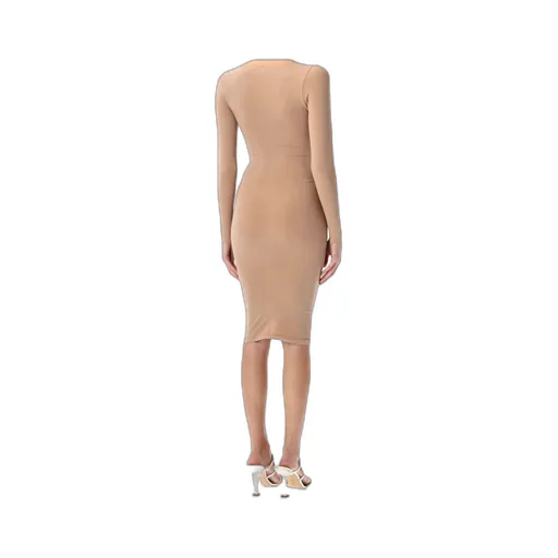 Sculpting Jersey Midi Dress