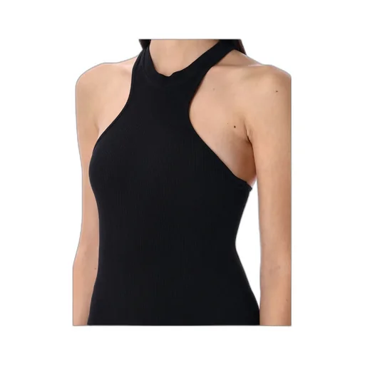 Ribbed Jersey Sleeveless Top