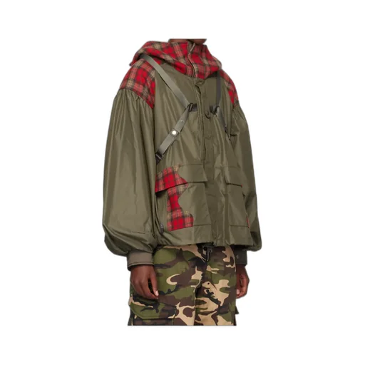 Harness Puff-Sleeve Jacket