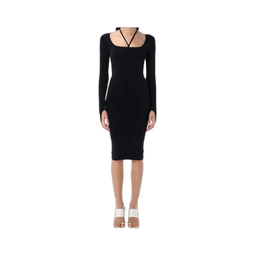 Sculpting Jersey Midi Dress