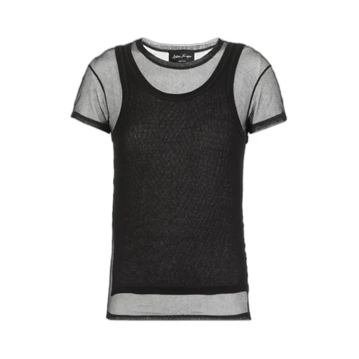 Translucent Short-Sleeved T-Shirt