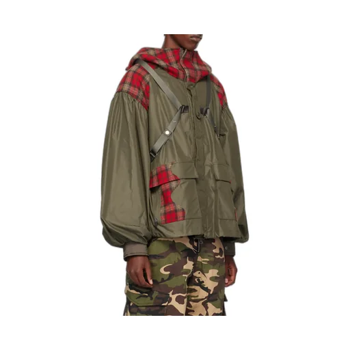 Harness Puff-Sleeve Jacket