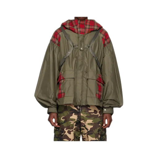 Harness Puff-Sleeve Jacket