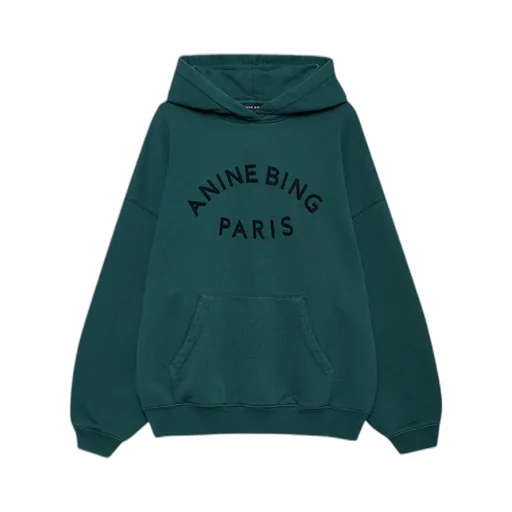 Harvey Logo Embroidered Hoodie