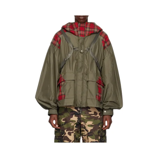 Harness Puff-Sleeve Jacket