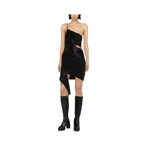 Embellished Mini Dress