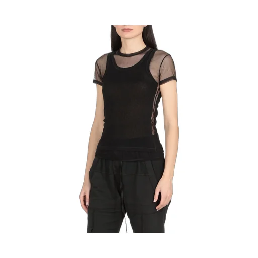 Translucent Short-Sleeved T-Shirt
