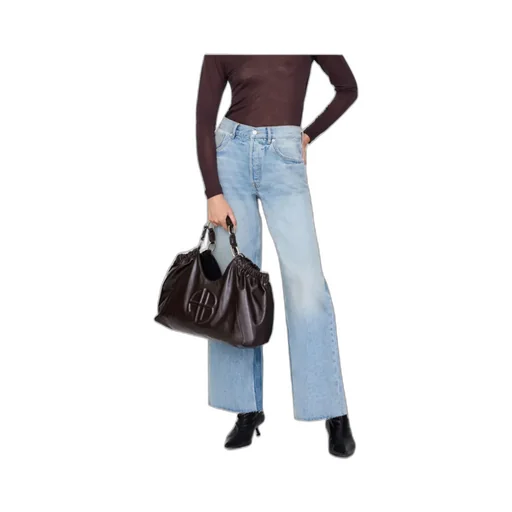 Logo Embossed Medium Kate Tote Bag