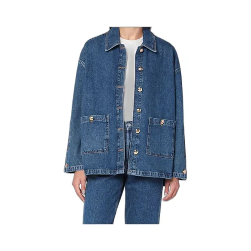 Buttoned Denim Jacket