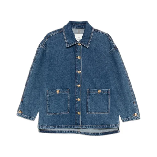 Buttoned Denim Jacket
